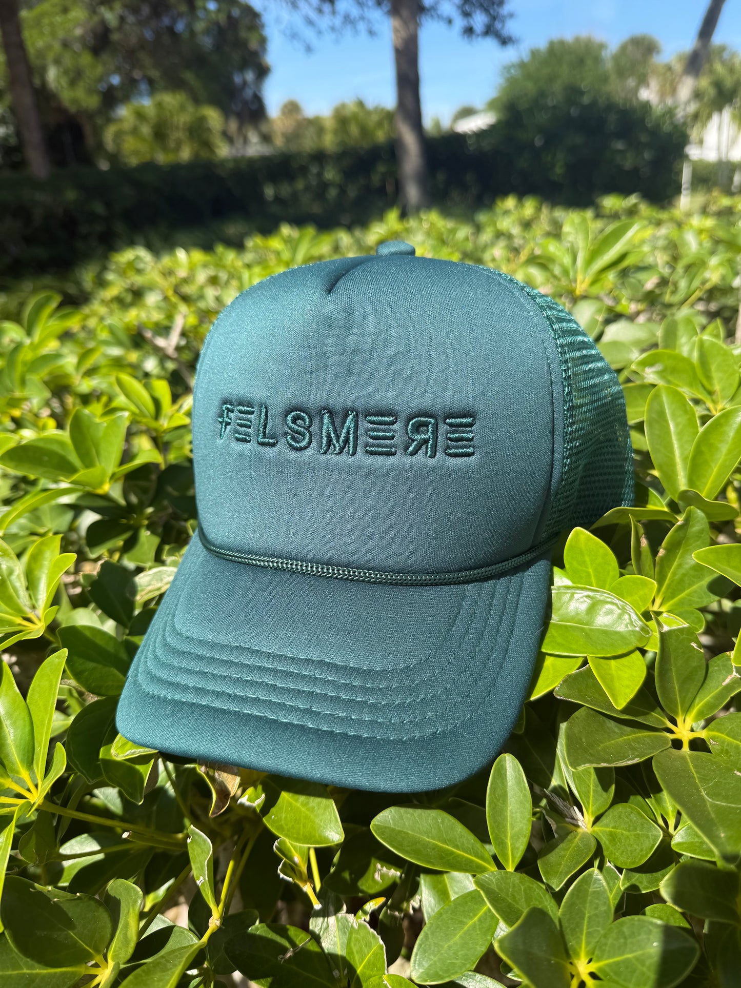 Original Logo Trucker Hat - Teal
