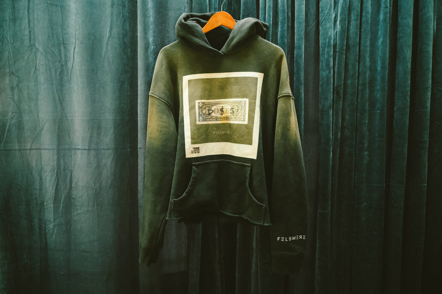 Custom 'Do$es' Hoodie - Green