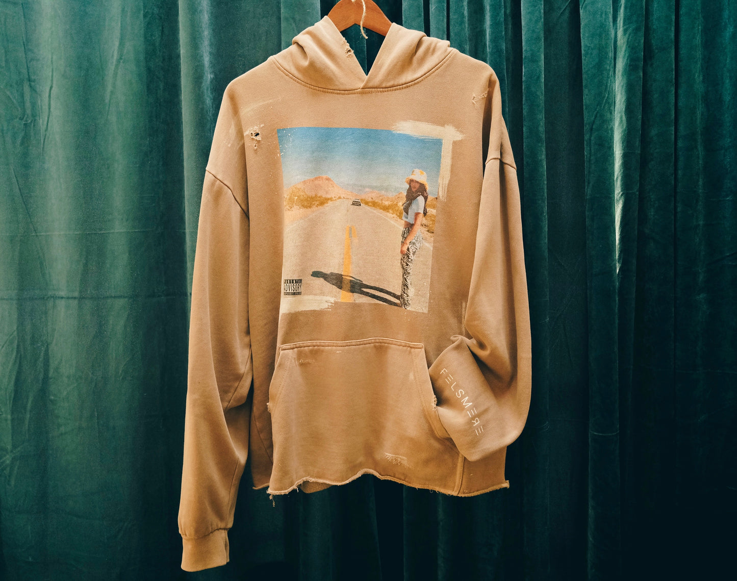 Custom 'I Blew It' Hoodie - Tan